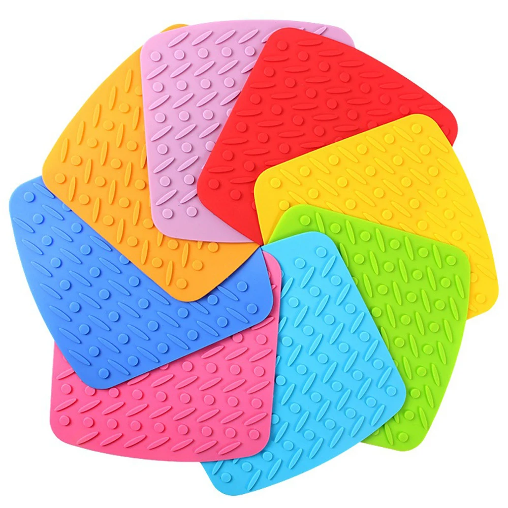 

Антипригарные силиконовые столовые салфетки, коврик для выпечки, держатель для кастрюль, изоляционные накладки, коврик для стола, поднос дл...