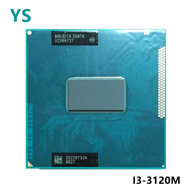 

Оригинальный процессор Intel Core I3 3120M для ноутбука, Core Φ 3M 2,50 ГГц, процессор SR0TX, поддерживает HM75 HM77