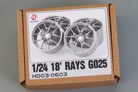 124 resin retrofit for car models hobby design hd03 0603 124 18 rays g025 wheels resinmetal wheels car wheels