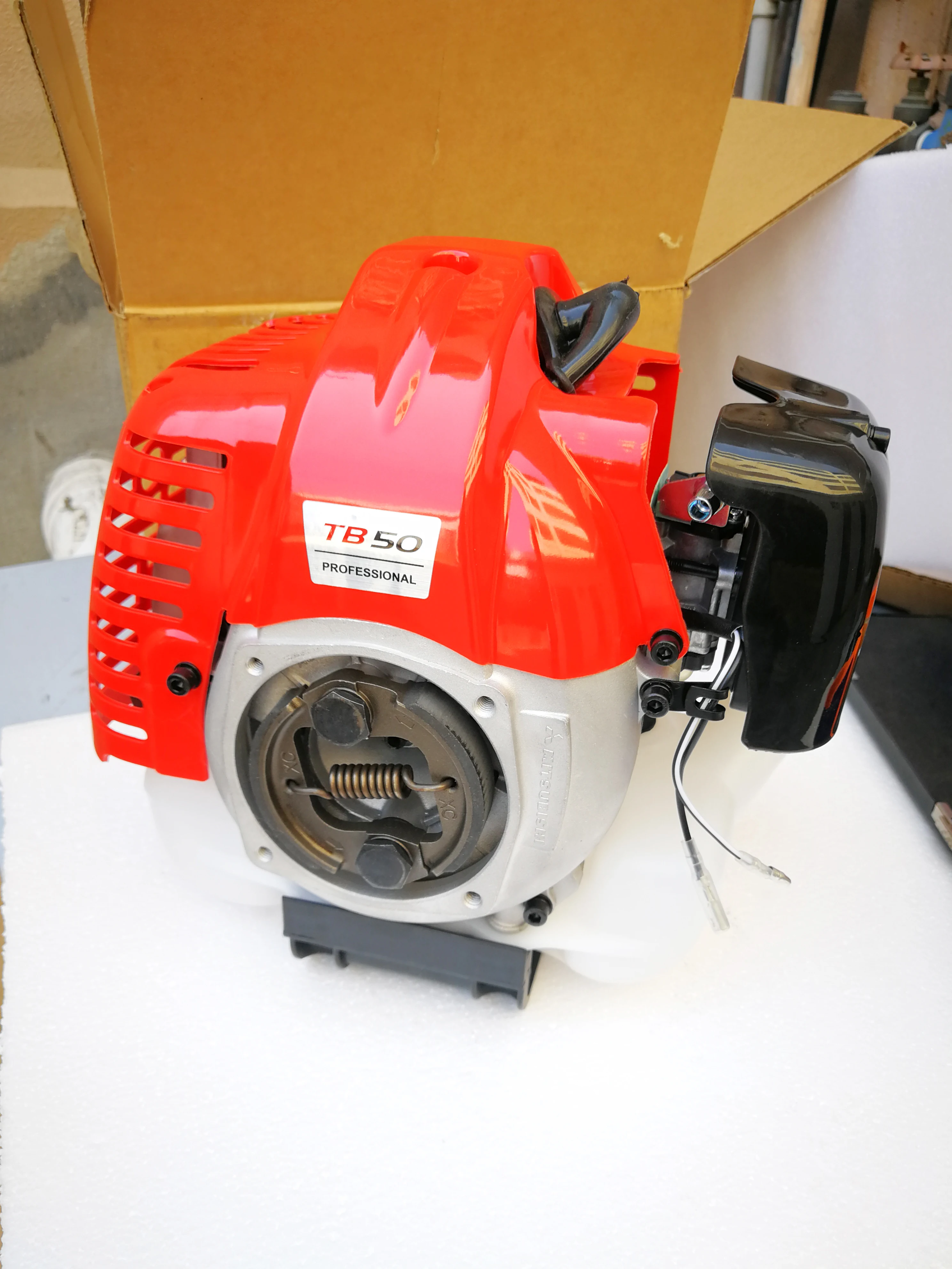 Фото TB50 2T Кусторез Триммер для травы Двигатель косилки 52CC 43CC Двигатель №1