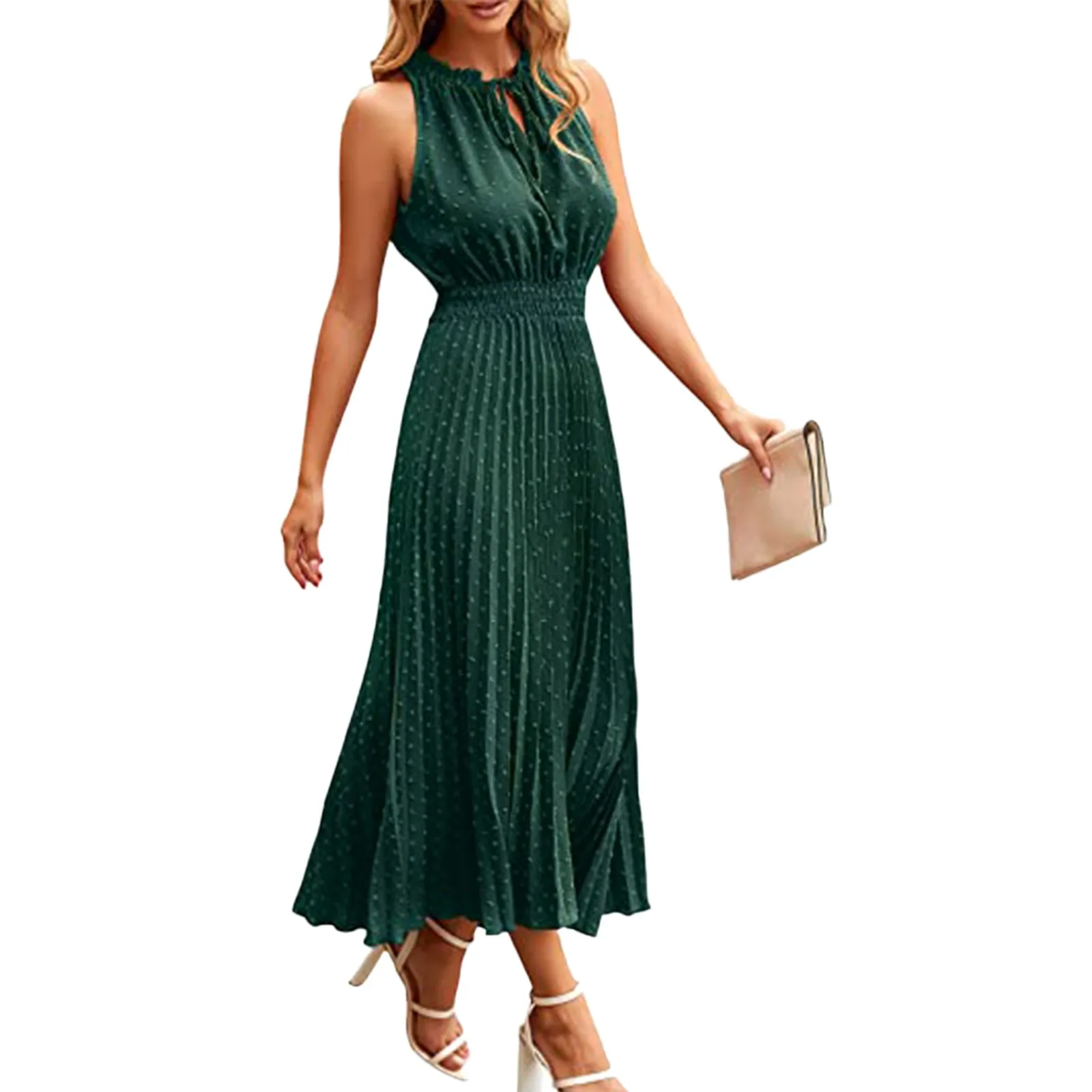 

2023 Sexy Maxi Boho Bodycon Dress Women Halter Neck Sleeveless Summer Casual Dress Holiday Long Beach Vestidos Party Dresses