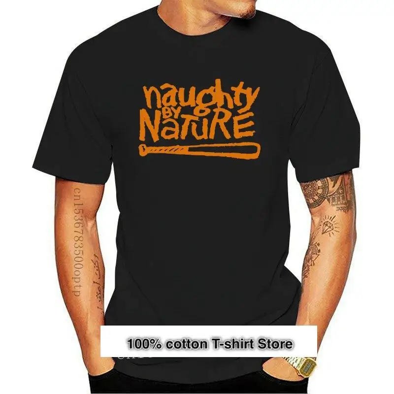 Camiseta de rapero Naughty By Nature para hombre camiseta moda Hip Hop S M L Xl 2Xl 3Xl talla EE. UU. Нуэва