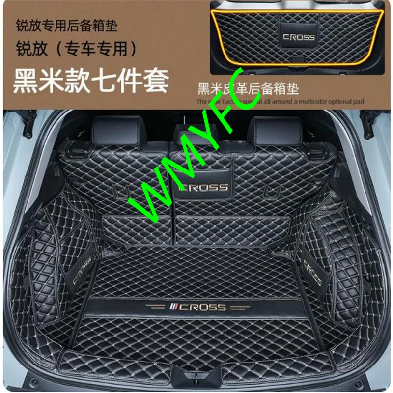 

For Toyota Corolla Cross 2022 Car Rear Trunk Boot Mat Waterproof Floor Mats Carpet Anti Mud Tray Cargo Liner Car Accessor