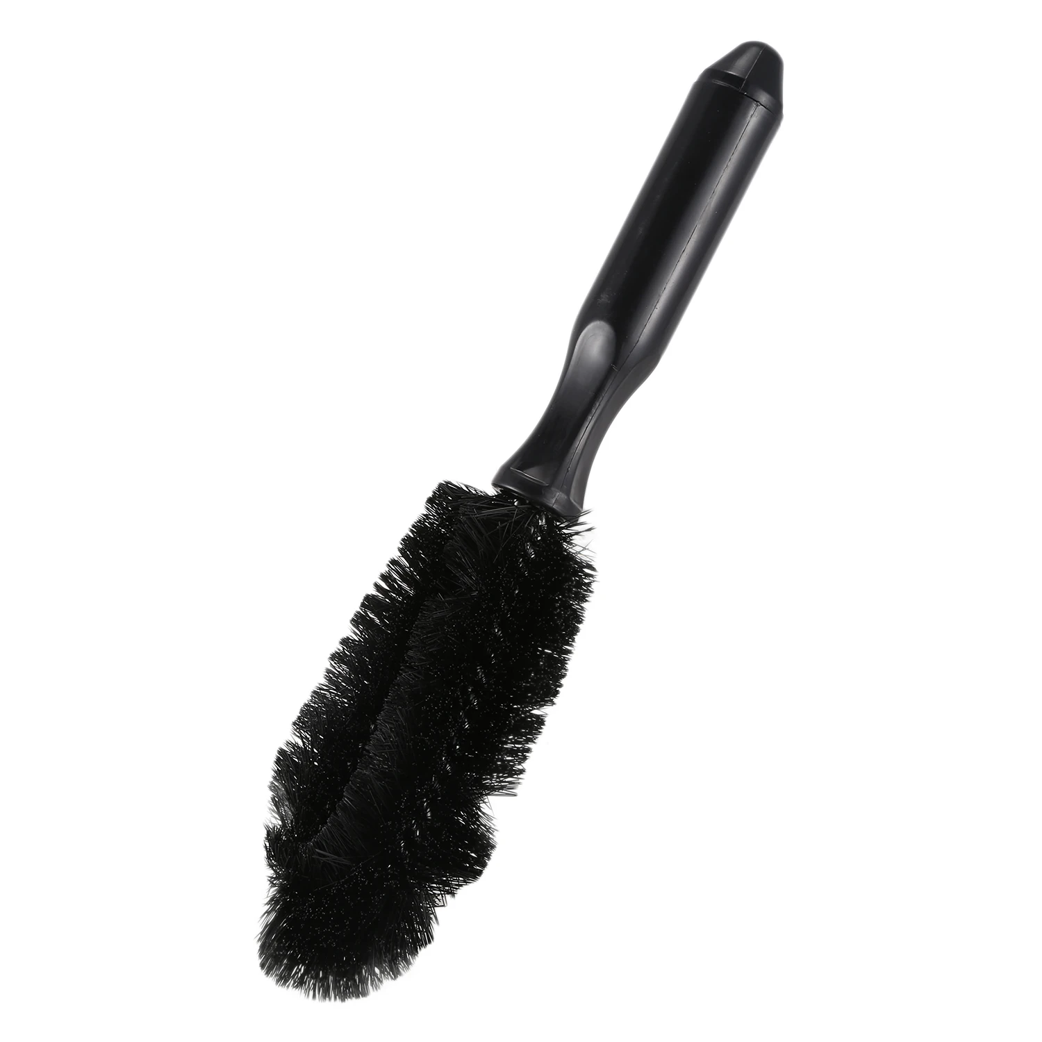 

Black Truck Car Auto Wheel Tire Rim Brush Wash Cleaning Tool 10.6" Long