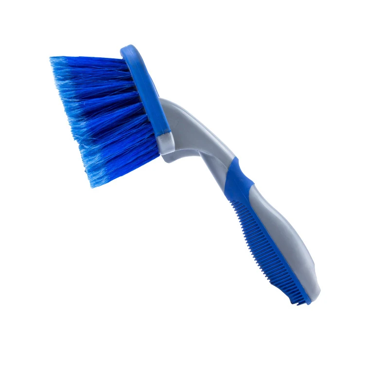 

Car Wheel Soft Brush Tire Cleaner Washing Tools Blue for Auto Detailing Motorcycle Cleaning Tools
