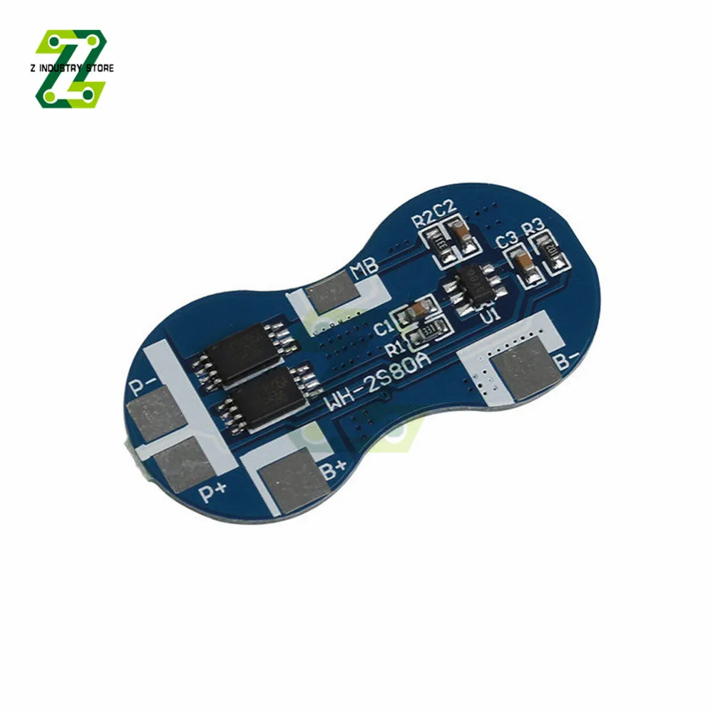 

2S 4A 7.4V 18650 Lithium Battery Protection Board