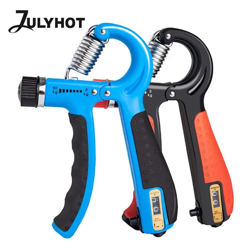 

5-60Kg Adjustable Heavy Grip Fitness Hand Exerciser Grip Wrist Training Increase Strength Spring Finger Pinch Carpal Expander