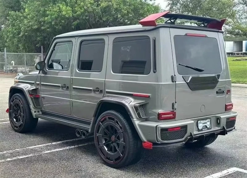 Фото Высококачественный карбоновый обвес Widestar Rocket G900 для G-Wagon G-Class W463A W464 B700 B800 900 Rocket Edition 2018 №5