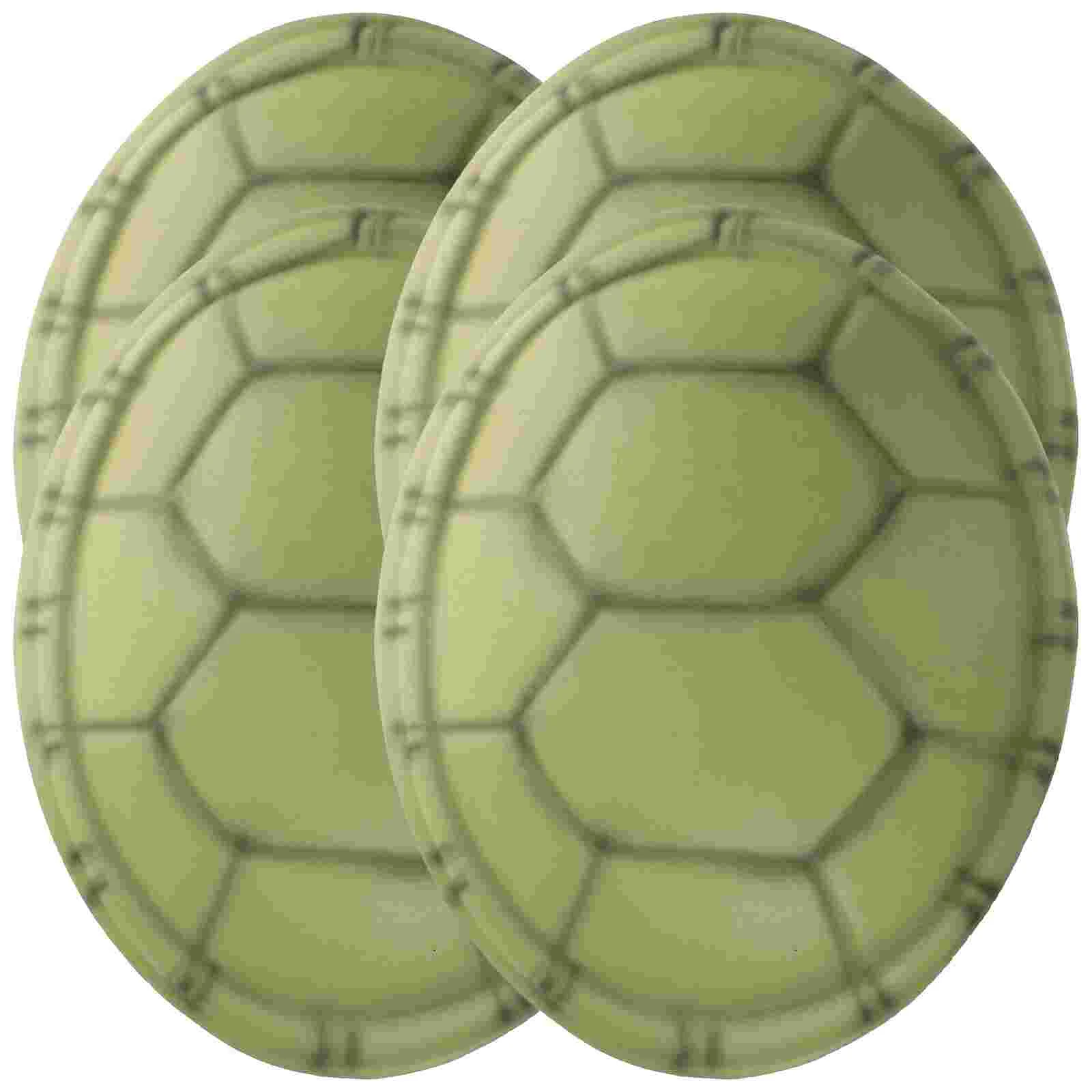

4 Pcs Eva Turtle Shell Children Performance Props Adult Costumes Men Kids Adornments Halloween Cosplay Toy