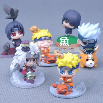 

6PCS/SET Q Edition Hot Toys Anime PVC Action Figure