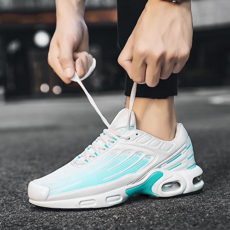 Unisex Sneakers Women Running Shoes Air Cushion Men's Casual Sport Shoes Outdoor Non-slip Fashion