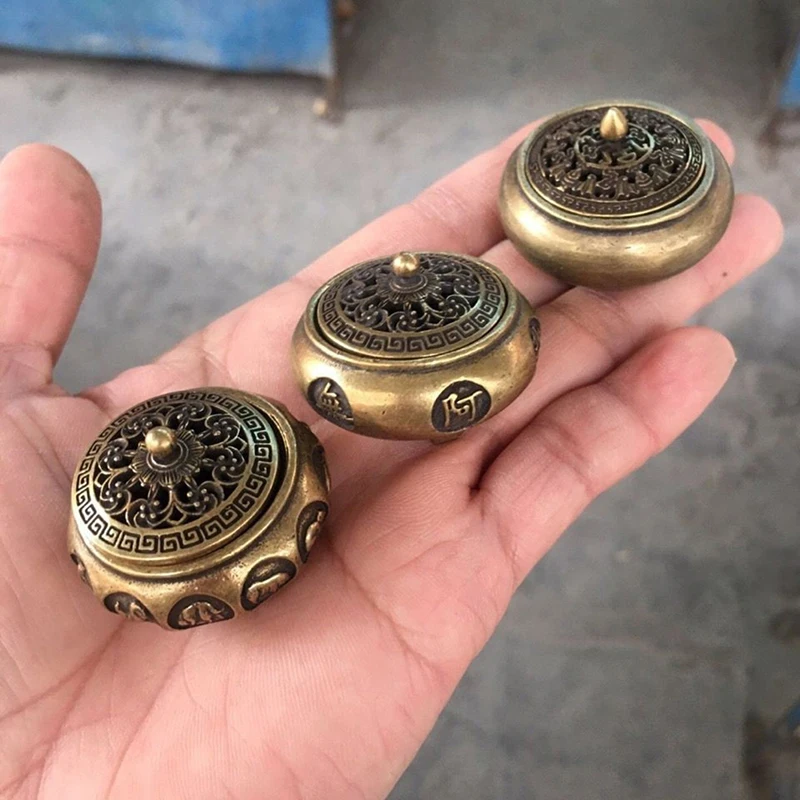With Cover Sandalwood Cense Home Decoration