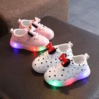 Кроссовки Детские светящиеся со светодиодной подсветкой и USB-зарядкой, размеры 21-30