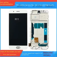 Suitable for black and white oppo R11 mobile phone screen assembly LCD touch original display inside and outside integrated LCD
