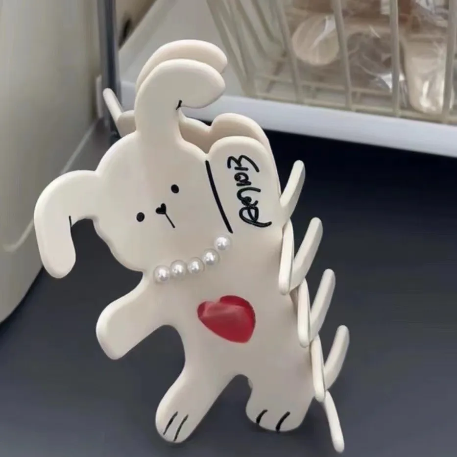 

YHJ Cute Cartoon Animal Hair Claw Clips Funny Rabbit Hairpins Acetate Claw Clip Shark Clip Gifts for Women Hair Accessories