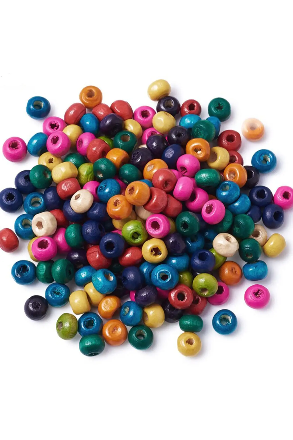 

Small Size Mixed Color Wooden Beads wedding bride mariage henna
