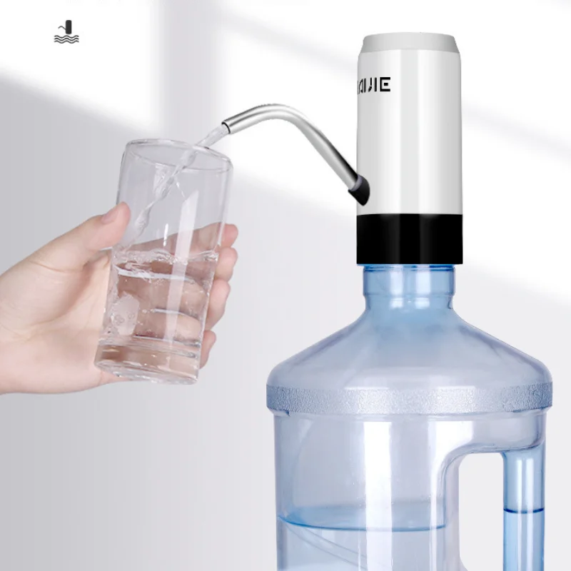 

Water Pump 19 Liters Bottle Pump Automatic Electric Water Dispenser Pump USB Charging One Click Auto Switch Drinking Dispenser