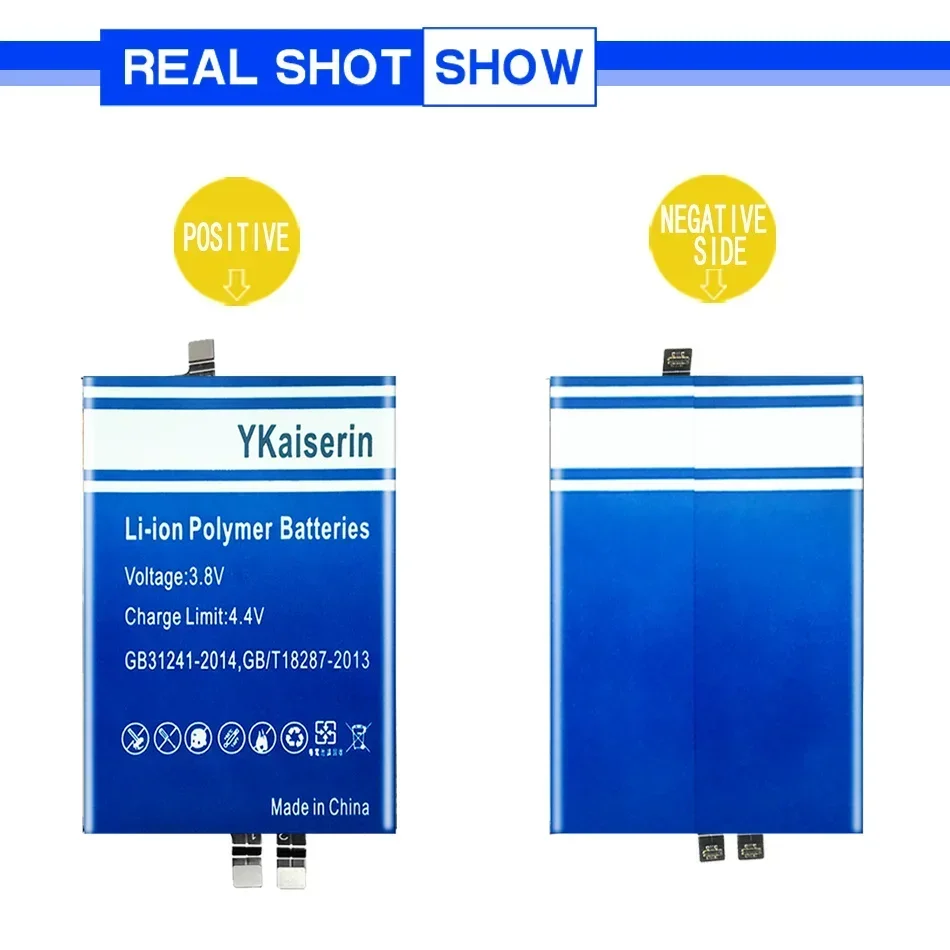 Запасная батарея ykaisсеребрин 3200 мАч BP48 для Xiaomi Remi K50 мобильный телефон