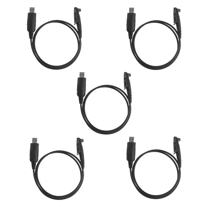 5 шт. USB-кабель для программирования Motorola GP328Plus GP338Plus GP644 GP688 GP344 GP388 EX500 EX560 EX600 XLS