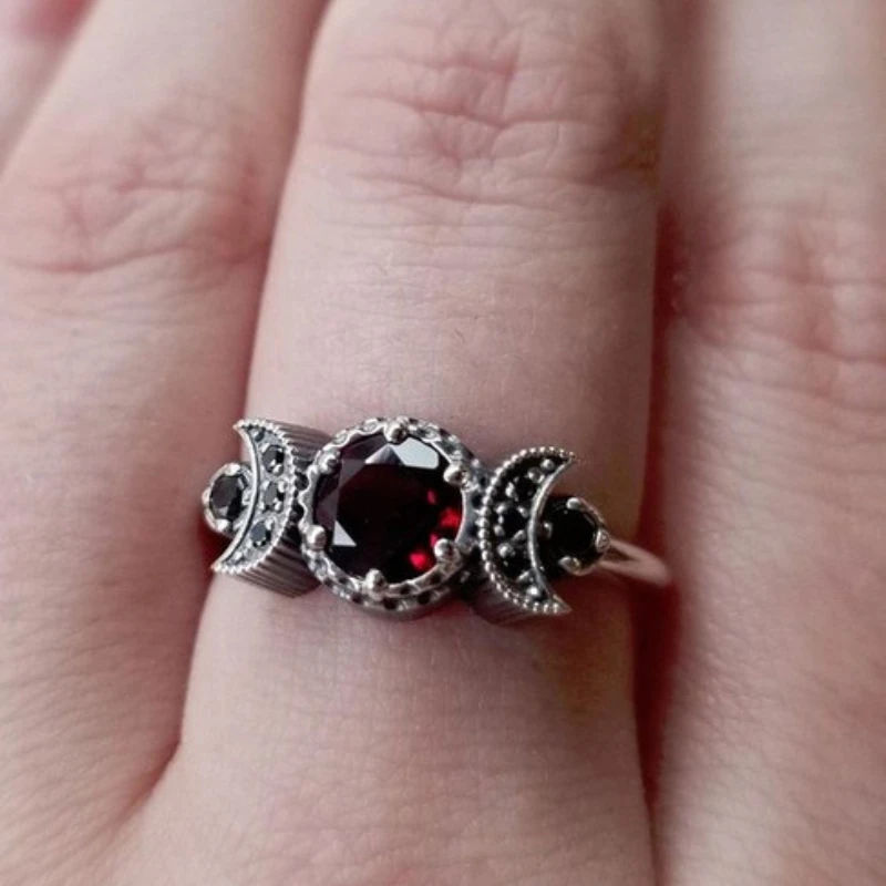 

Luxury Jewelry Fashion Simple Set Zircon Female Silver Stainless Steel Ring Women Engagement Accessories Vintage Rings for Women