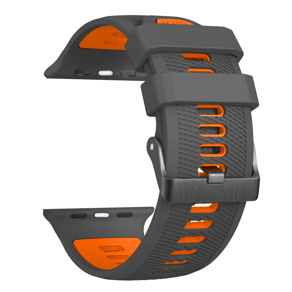 Силиконовый ремешок для Apple Watch Band Ultra 49 мм, браслет Ultra2 Ultra3 для Apple Watch Series 1-11, 4244454649 мм, спортивный ремешок (art.: 3920dbdacb802) - 3920dbdacb802