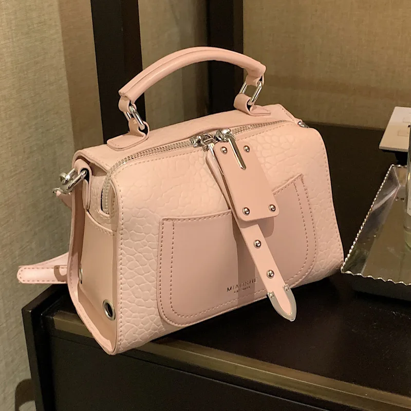 Women Soft Leather Handbag Luxury Designer Shoulder Crossbody Bags Ladies Fashion Large Capacity Brand Messenger Sac Female Tote