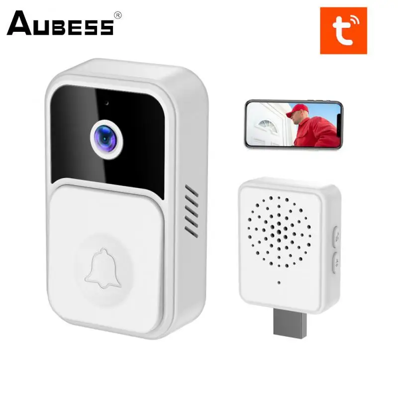 

2022 New WIFI Video Doorbell V9 Smart Home Wireless Phone DoorBell Wireless Security Intercom HD IR Night Vision Video Doorbell