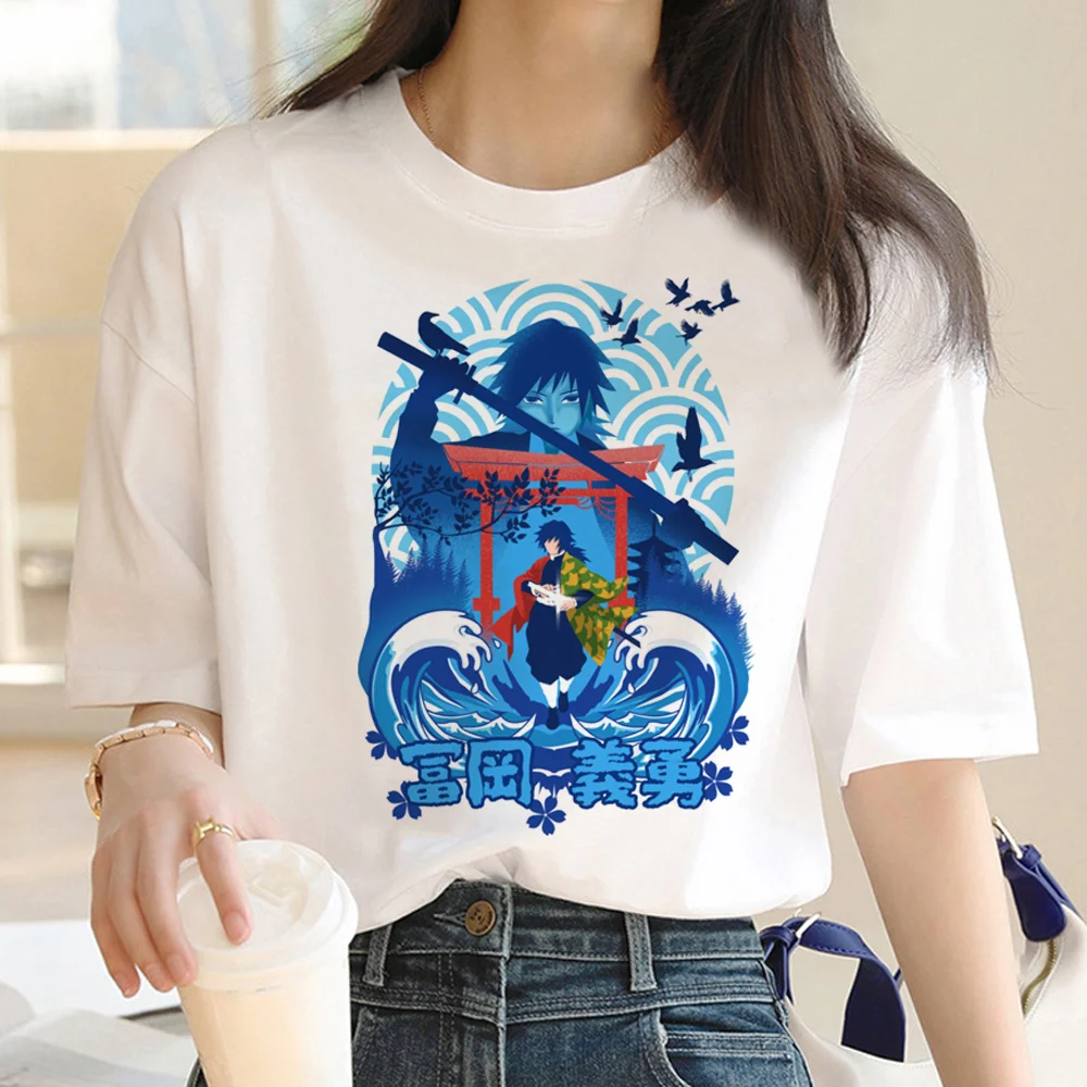 

Женская футболка с демоном-убийцей, женская одежда y2k