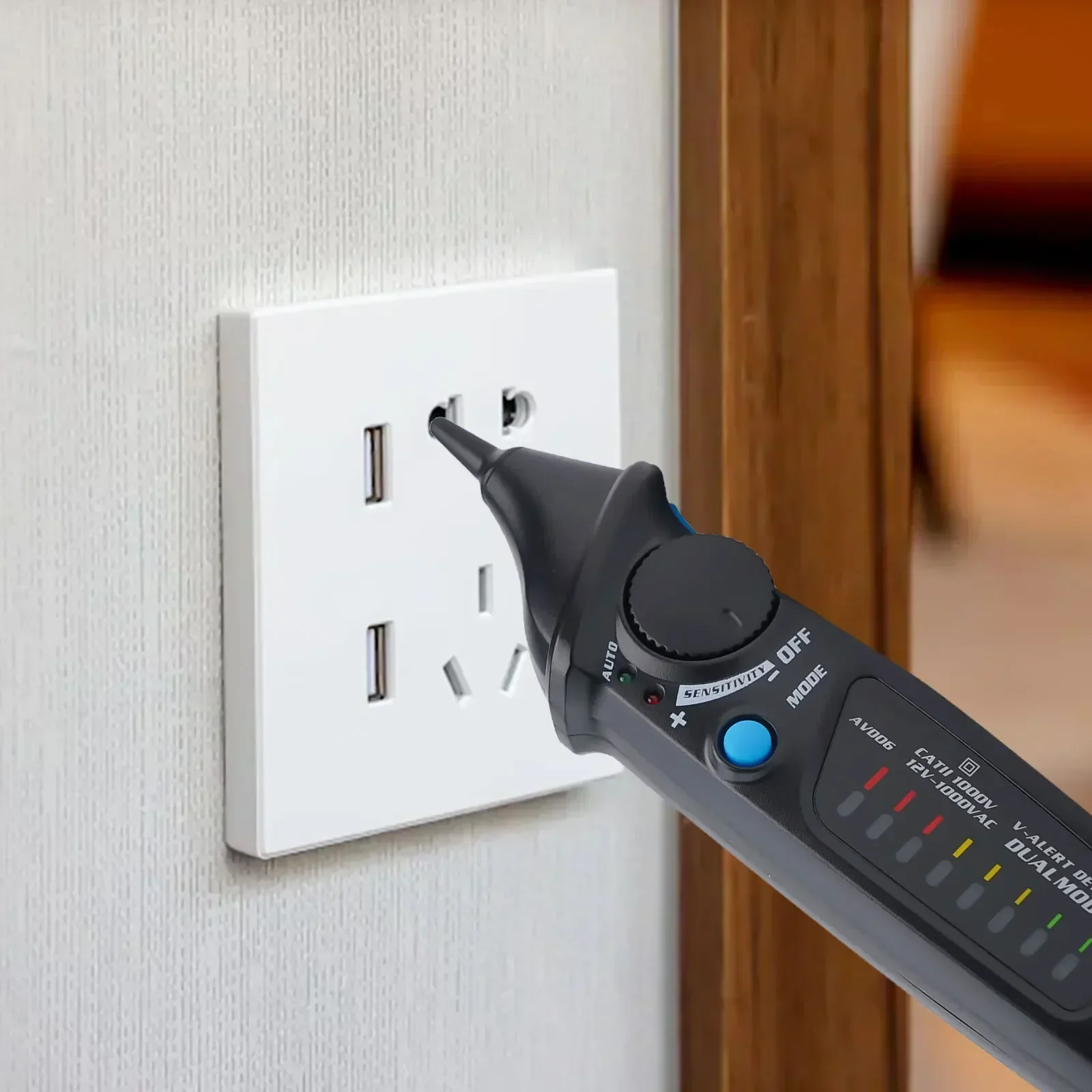 Двухрежимная электроскопическая ручка умный бесконтактный электрический тест