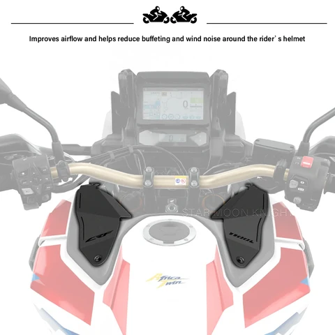 Для Honda CRF1100L CRF 1100 L Africa Twin Adventure Sports 1100L 2020-2025 воздушный дефлектор кабины, передняя вилка, дефлекторы ветра
