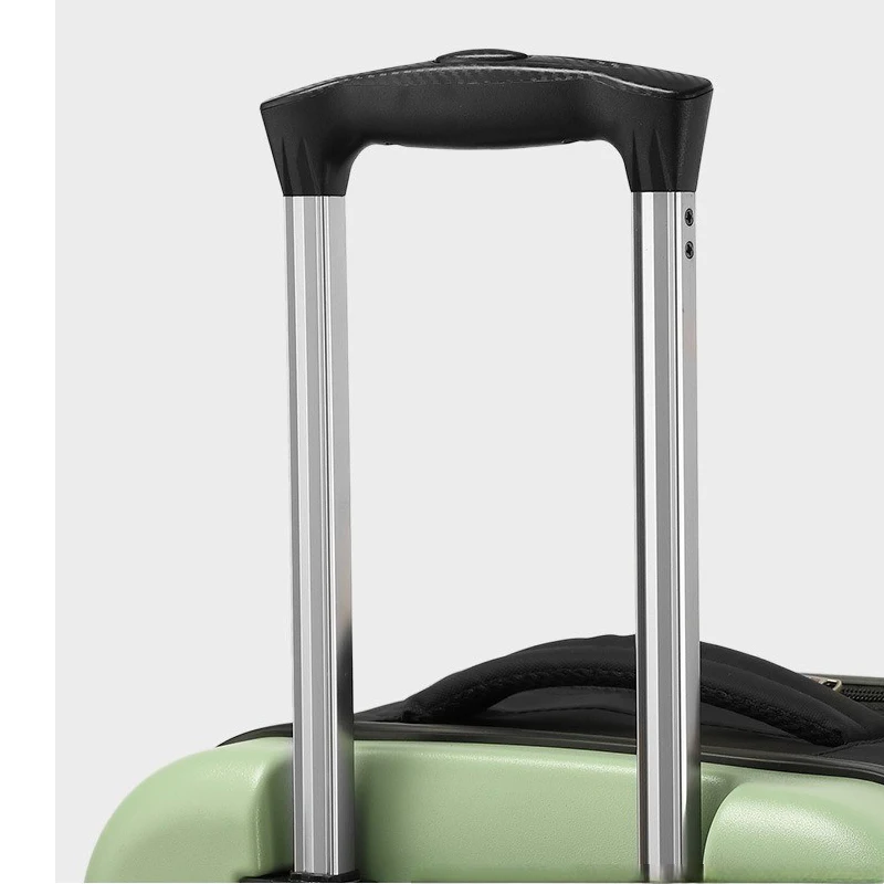 MiFuny Rolling Luggage Foldable Password Trolley Suitcases Portable Boarding Business Trip Business Travel Luggage with Wheels