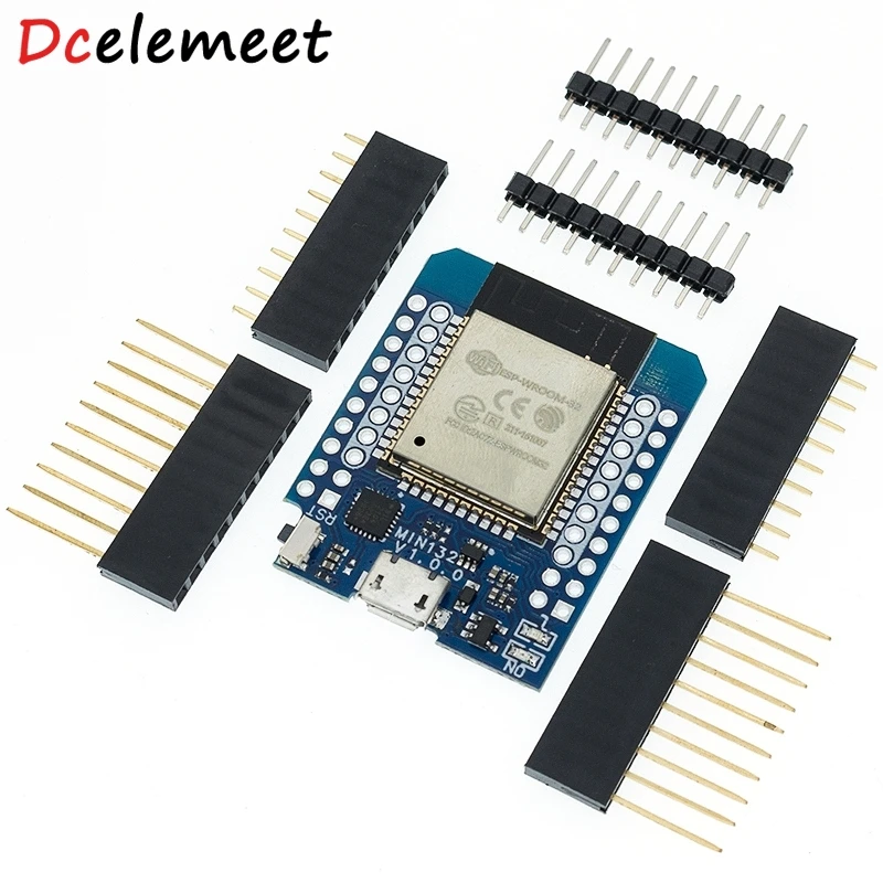 

D1 Mini ESP32 ESP-32 WiFi+Bluetooth Internet of Things Development Board based ESP8266 Fully Functional For arduino