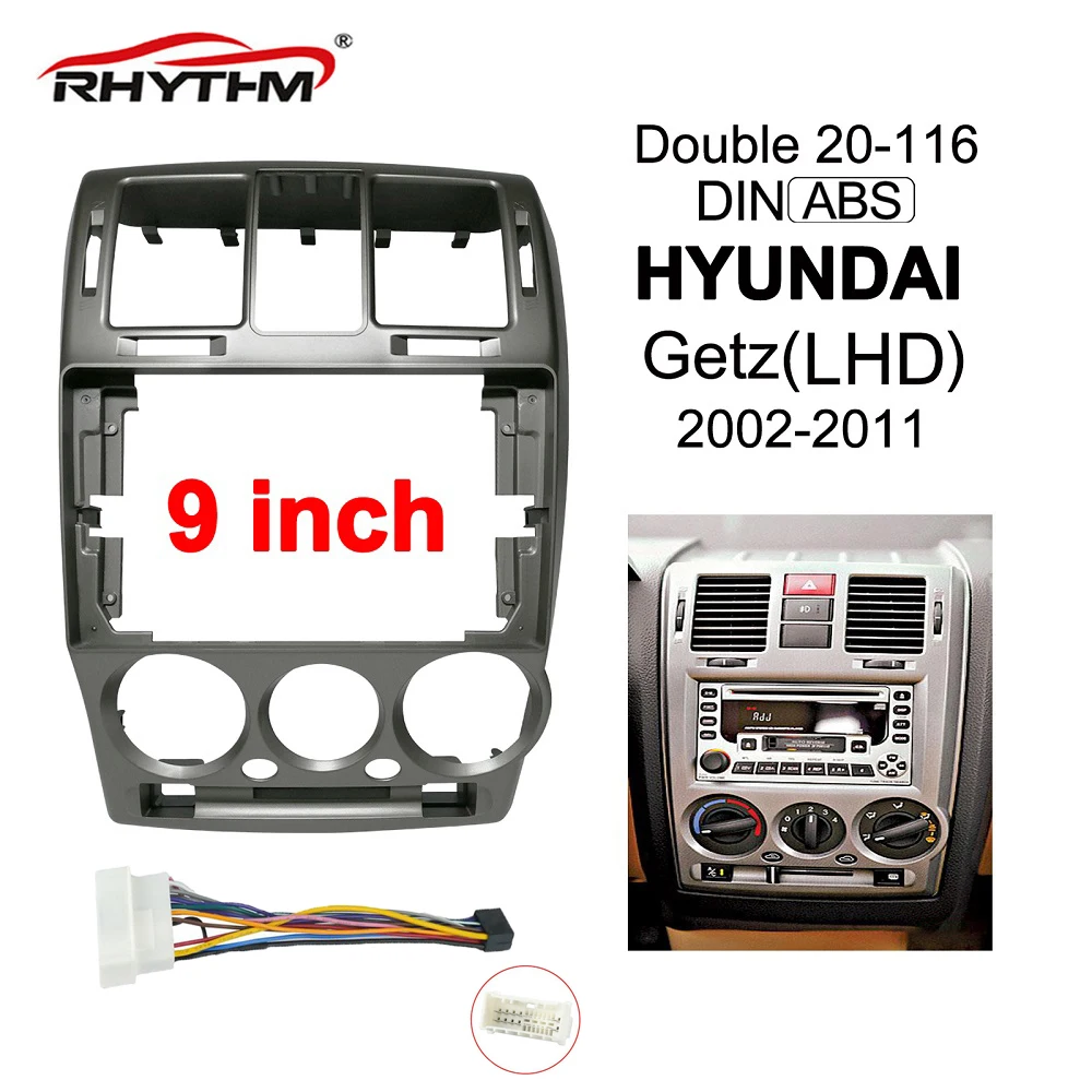 

9-дюймовая Автомобильная панель для HYUNDAI GETZ 2002-2011