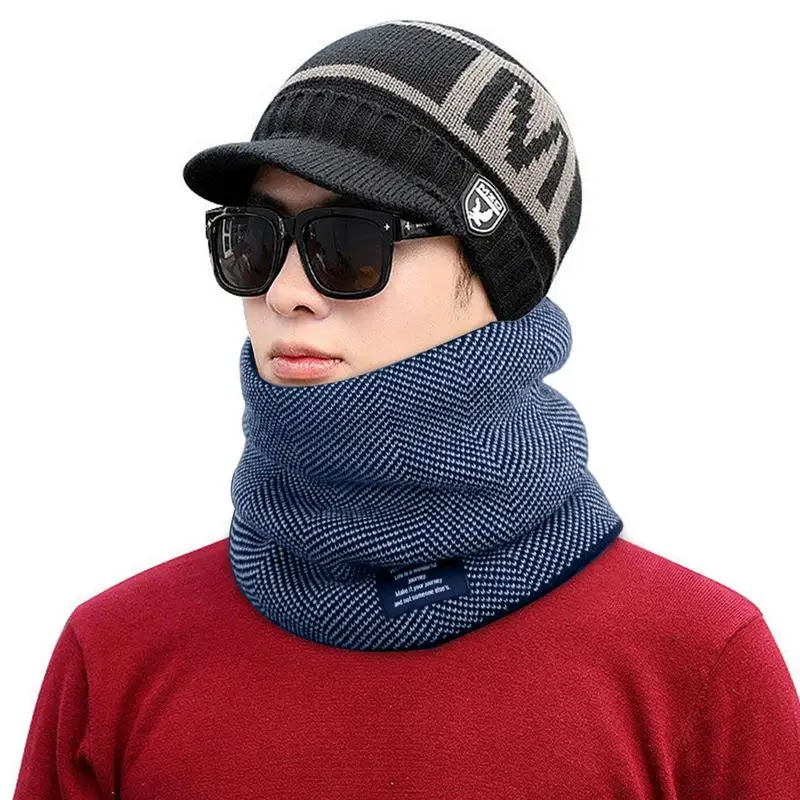 

Cold Weather Neck Warmer Winter Warm Scarf Knitted Fleece Warmer With Various Colors Thick Neck Warmer Comfortable Scarf For Men