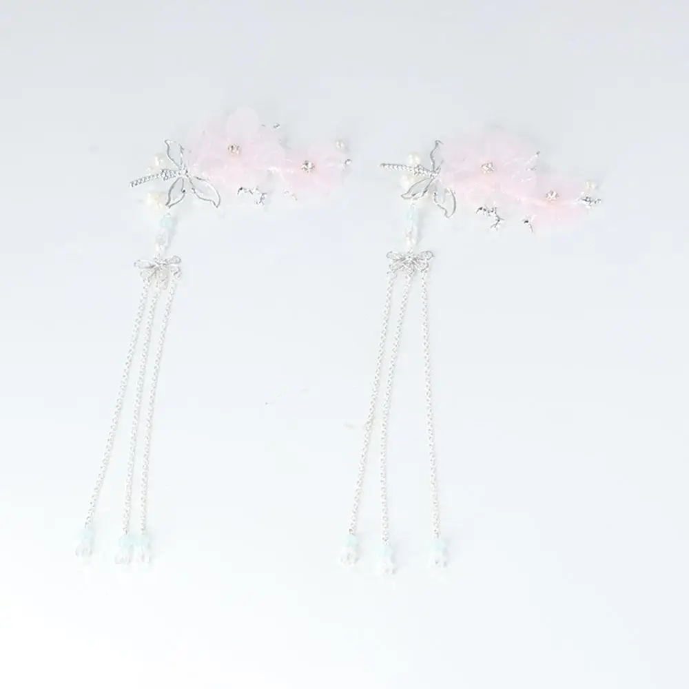 Классический стиль аксессуары для волос бабочка китайская стрекоза заколки HANFU