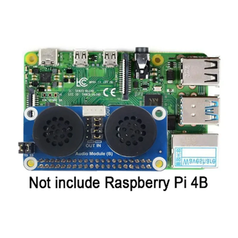 Плата расширения ШИМ звуковая карта для динамика Raspberry Pi GPIO