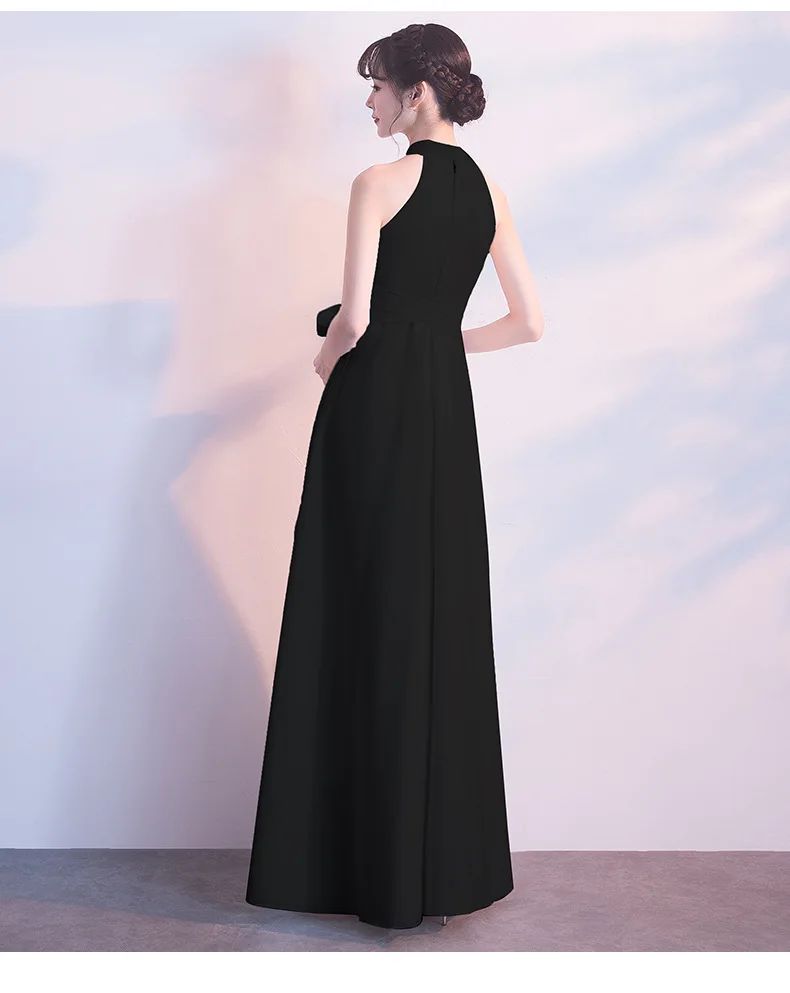 J110 белое серое красное черное платье для выпускного вечера длинные платья