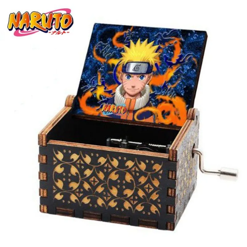 Blue Bird Music Wooden Clockwork Hand-cranked Music Box Creative Boys And Girls Gifts
