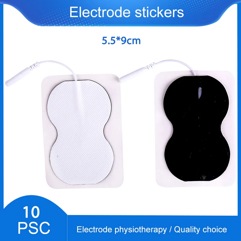 

10pcs Physiotherapy Muscle Stimulator Acupuncture Patche Electrode Pads For Tens Acupuncture Conductive Gel Slim Body Massager