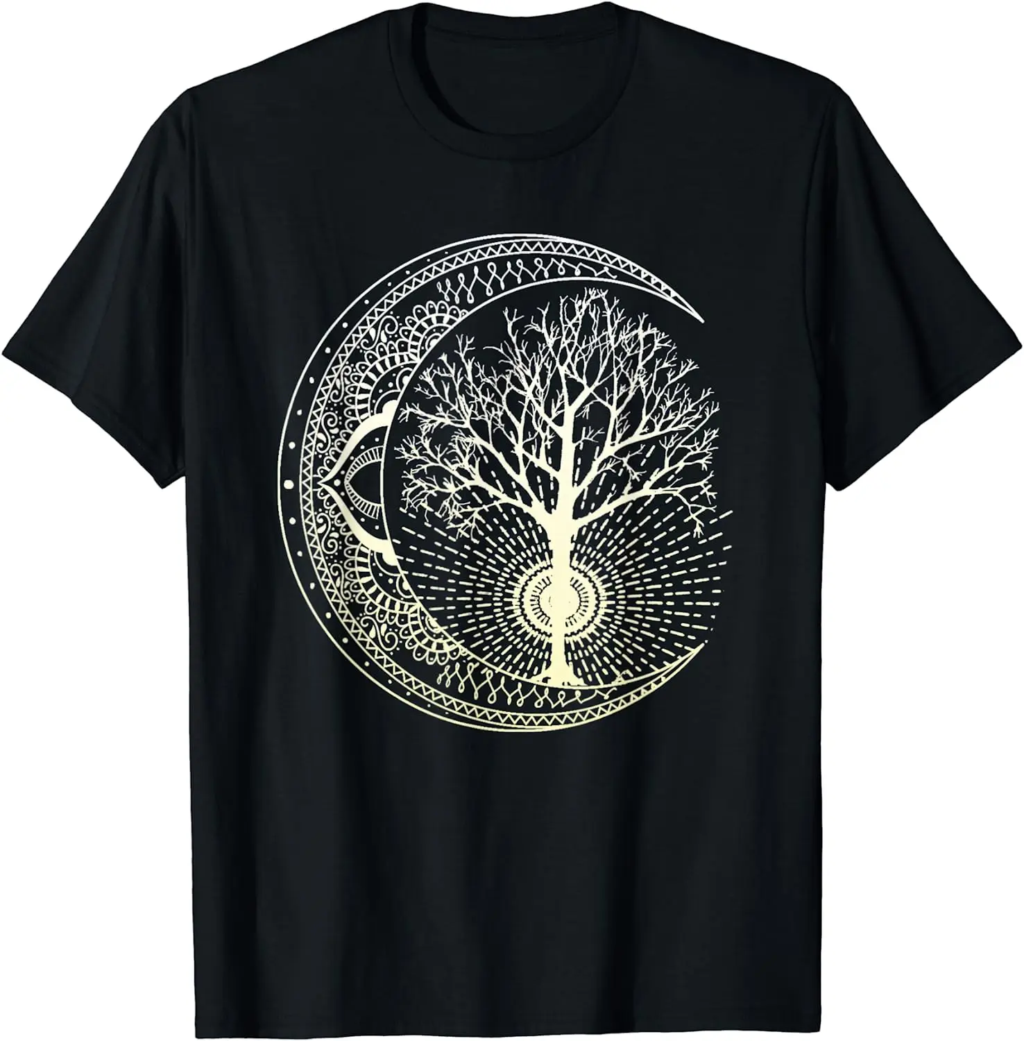 

Mandala T-Shirt Tree of Life Tattoo Style Shirt T-Shirt