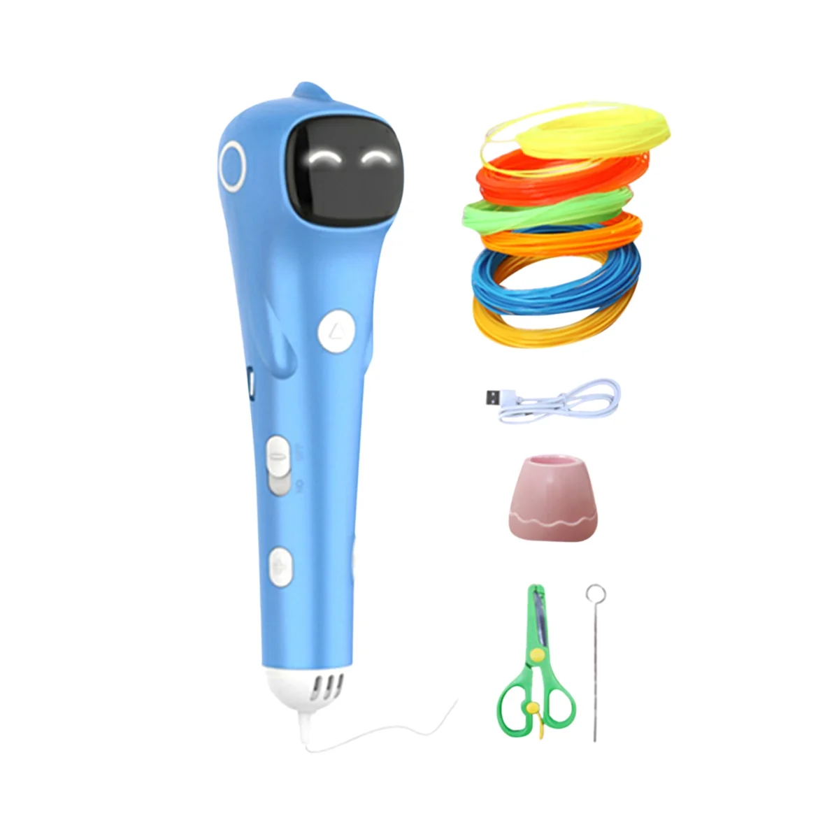 

PCL Filament Low Temperature Anti-Scald 3D Printing Pen DIY Drawing Toys for Girls Boy Christmas Birthday Gift