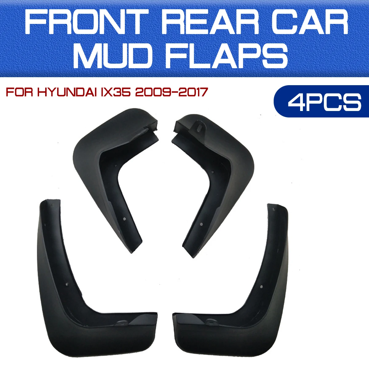 

Car Front Rear Car Mudguards Fender Flares Mud Guard Flap Anti Splash Mudflaps for HYUNDAI ix35 2009 2010 2011 2012 2013-2019