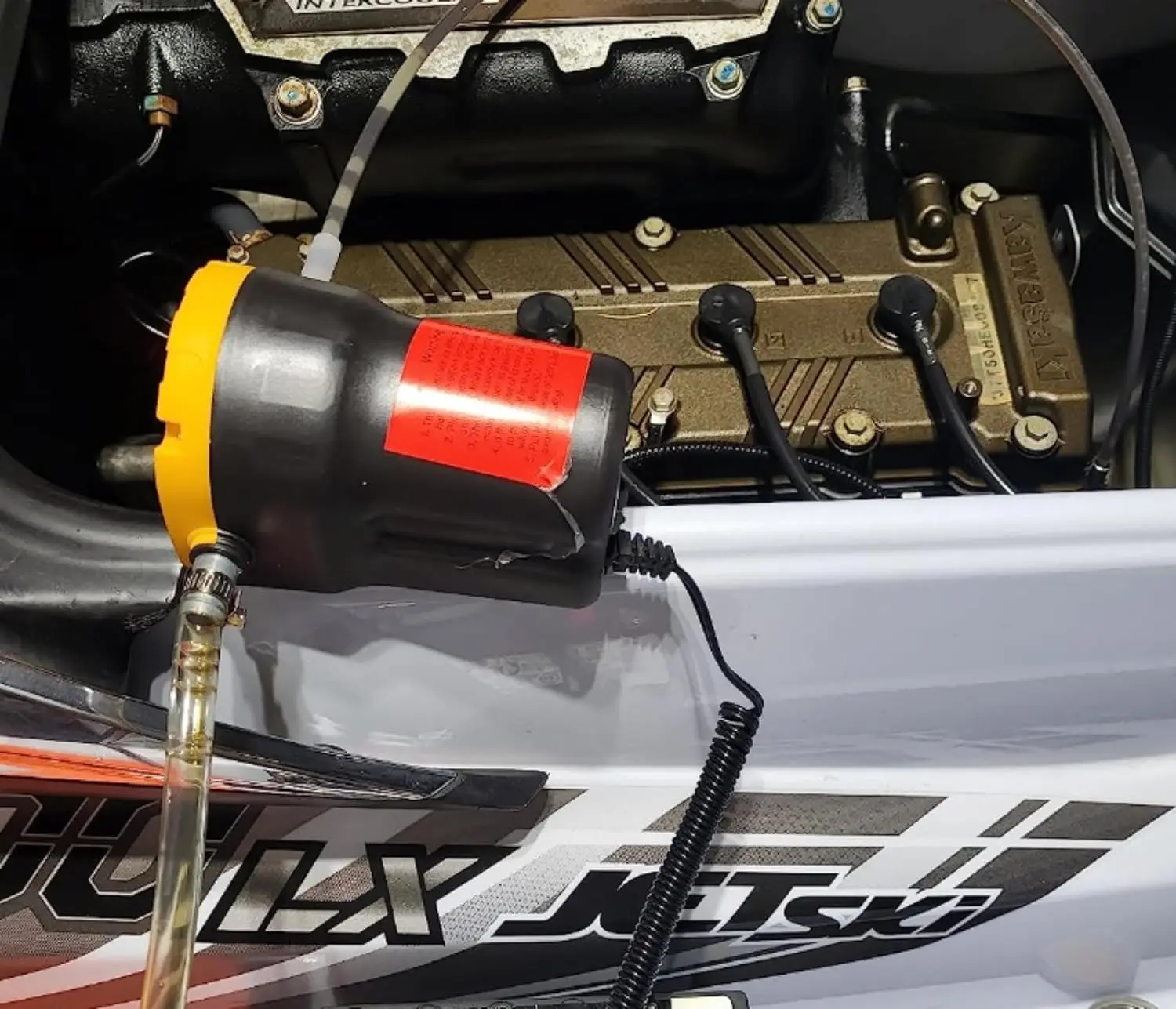 Автомобильный масляный насос двигателя 12 В Электрический для дизельной жидкости