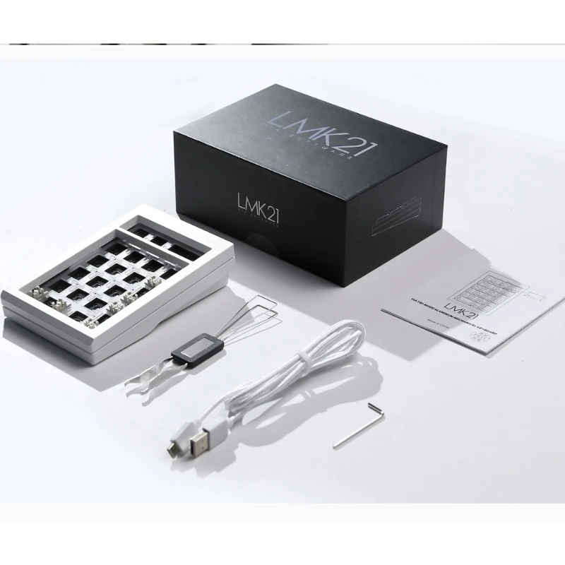 LMK21 Беспроводная клавиатура Комплект цифровой клавиатуры 2 4G Bluetooth-совместимый