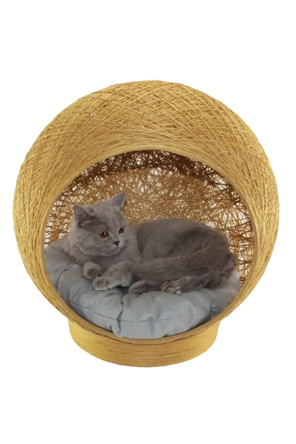 

Hot Sale Cat House Indoor Pet Basket Sleep Cat Bed For Cats Kitten Cat's House Comfortable Kennel Pet Supplies Cat Accessories