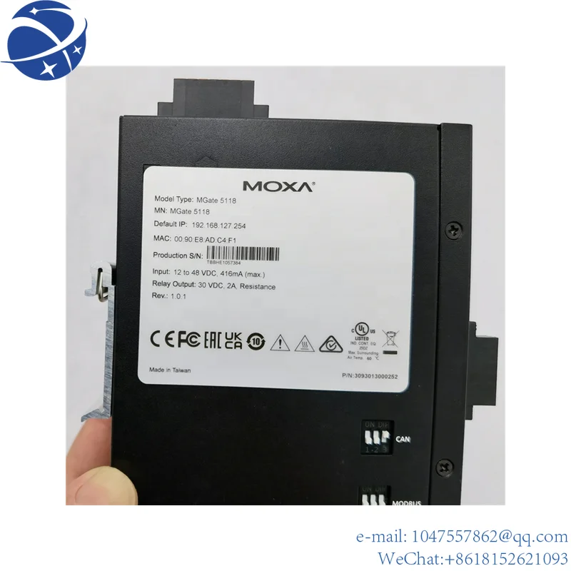 

Бесщеточные электрические шлюзы Yun YiMOXA MGate 5118 PROFINET