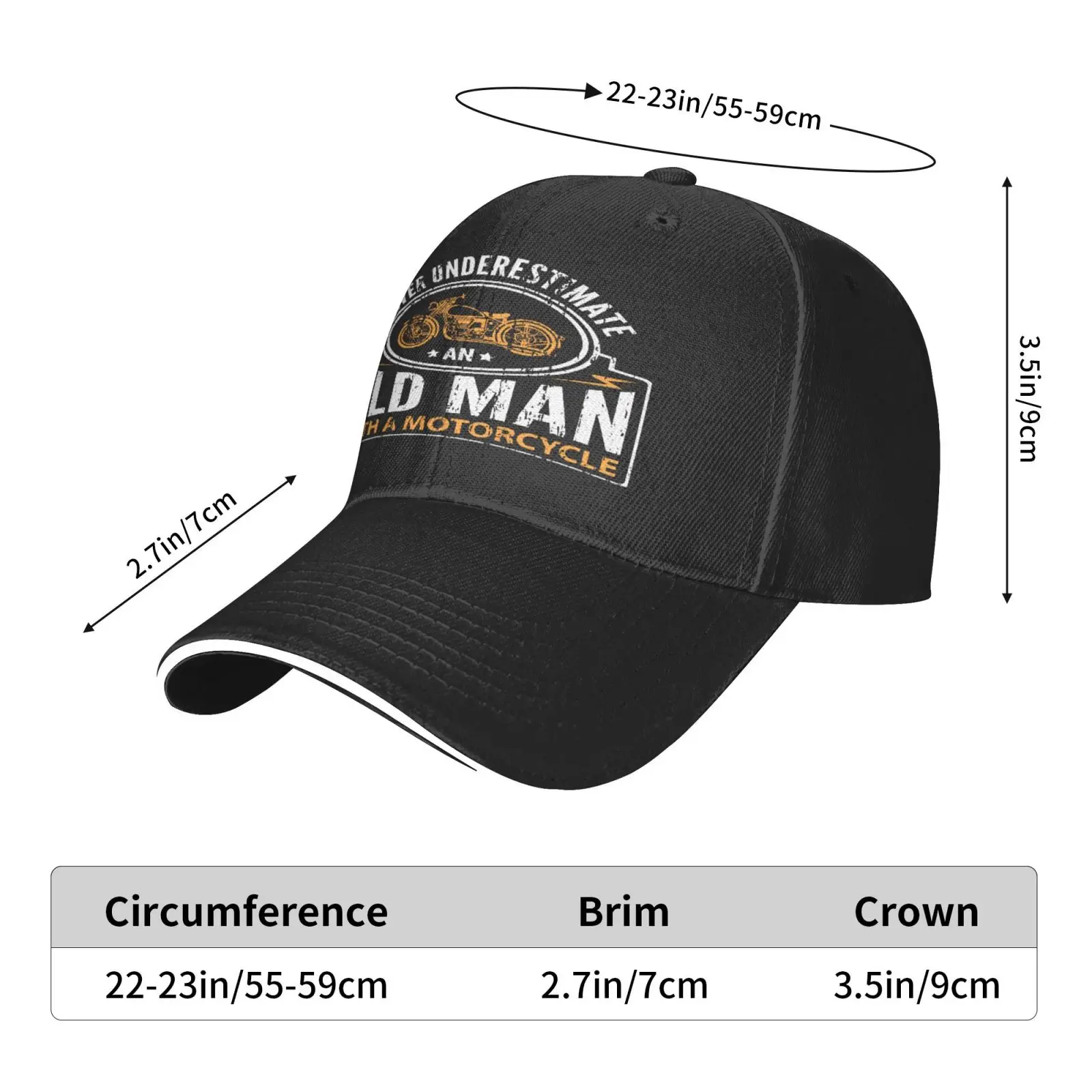 

Motorbike Biker MOTORCYCLE Never Cap Hats For Men Caps For Men Straw Hat Man Cap