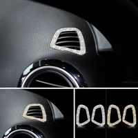 crystal style center front air condition ac vent outlet decorate frame cover trim for mercedes benz e class w213 17 20