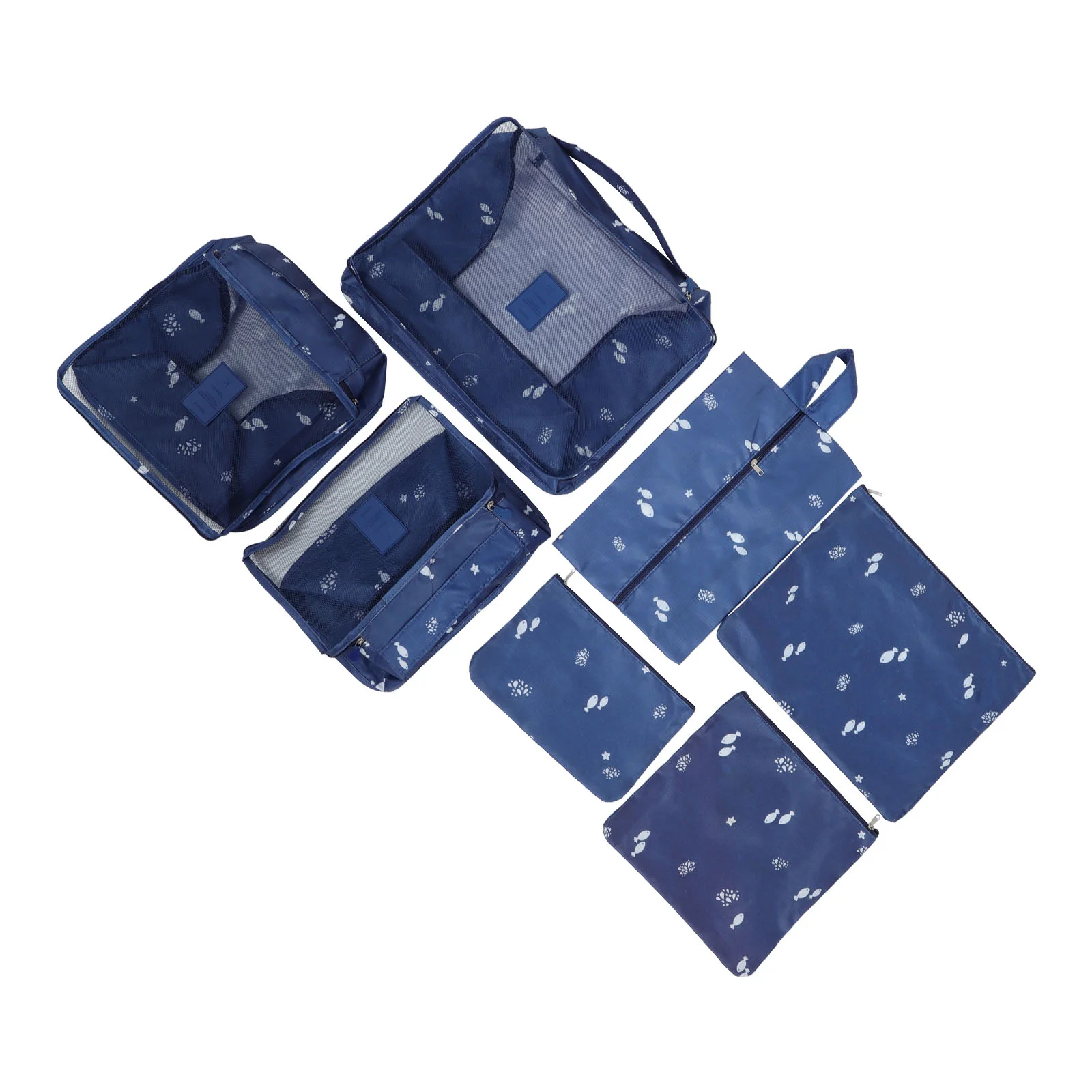 Travel Makeup Portable Pouch Organizer Storage Toiletry Wash Resistant Mesh Water Handbag Personal Hanging Storage organizer