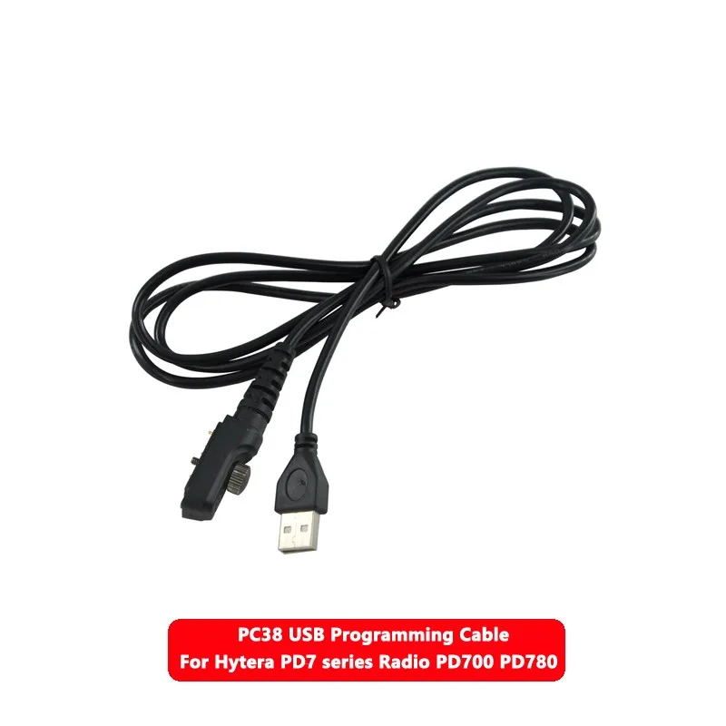 Walkie talkie PC38 USB Programming Cable Lead for Hytera Radio PD705 PD705G PD785 PD785G PD795 PD985 PT580 PT580H PD782 PD702